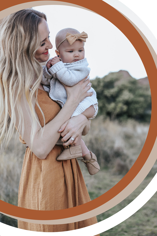know your why Mom with Baby